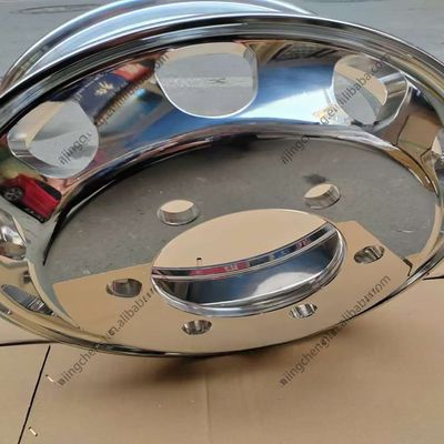 맞춤형 내구성 24.5x8.25 OE NO. 알루미늄 합금 자동차 마그에 대한 트레일러 휠 림